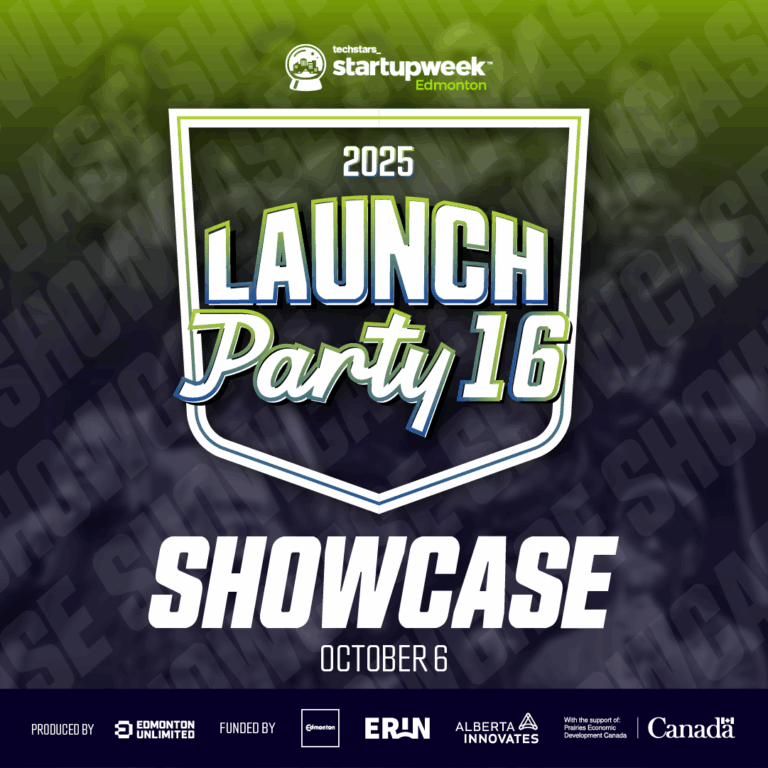 Edmonton Startup Week | October 6-10, 2025 3 Launch Party Showcase