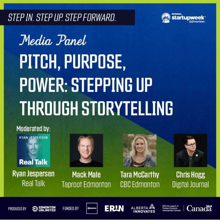 Edmonton Startup Week | October 6-10, 2025 10 Pitch Purpose Power 1080x1080 1